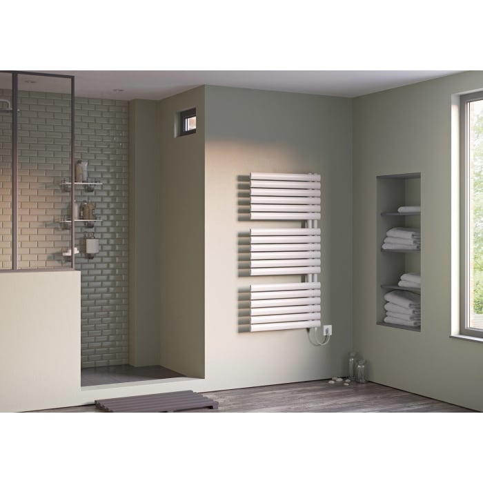 Sturotec Bath 2 E Badheizkörper 60 x 180,2 cm, rein elektrisch, Öffnung rechts