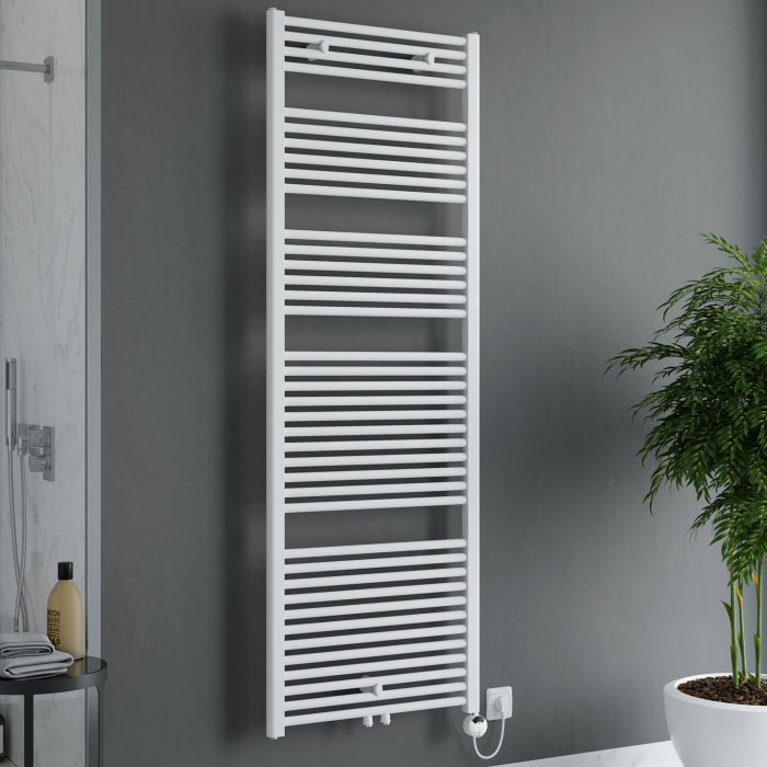 Sturotec Bath X E Badheizkörper 60 x 112,1 cm, rein elektrisch, mit integr. Raumthermostat, inkl. Fernbedienung