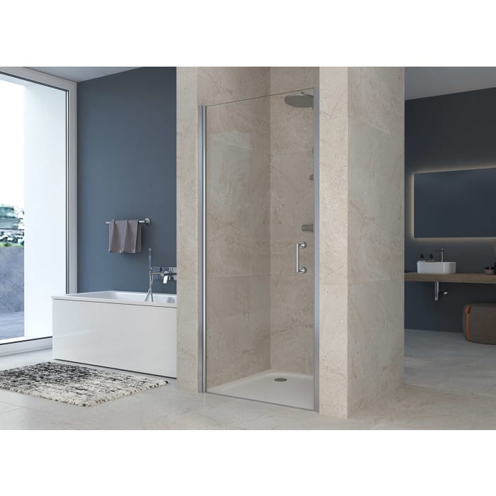 Sturotec 5070 Drehtür für Nische 80 x 195 cm mit Nano-Beschichtung