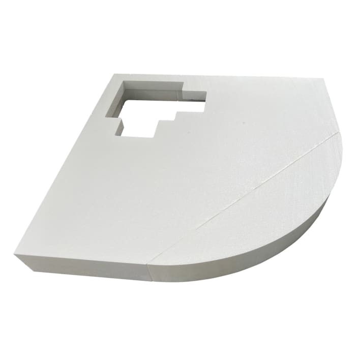 Sturotec Wannenträger für Hoesch Muna Fünfeckduschwanne 90 x 90 cm