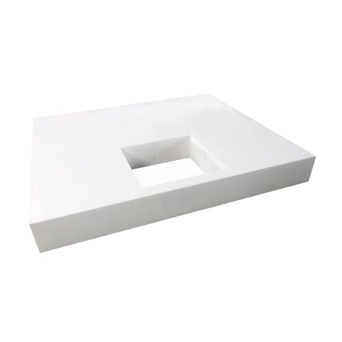 Sturotec Wannenträger für Riho Isola Duschwanne in Schieferoptik 140 x 100 cm