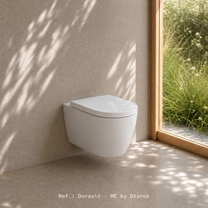 Sturotec 2020 WC-Sitz mit Absenkautomatik, für Duravit ME by Starck lange Ausführung