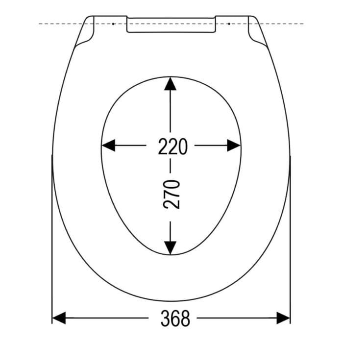 Sturotec 2190 WC-Sitz Slim, mit Absenkautomatik passend für Ideal Standard Connect