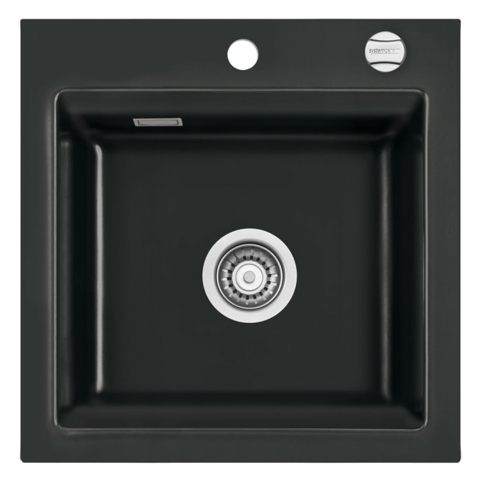 Systemceram Keradomo Kara 51 Einbauspüle mit Handbetätigung