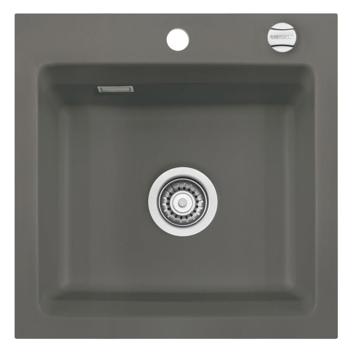 Systemceram Keradomo Kara 51 Einbauspüle mit Handbetätigung