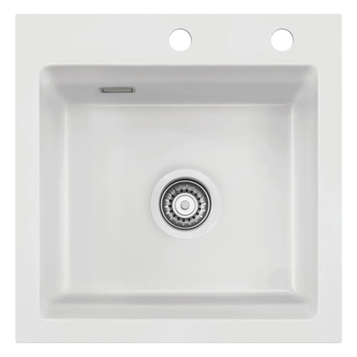 Systemceram Keradomo Kara 51 Einbauspüle mit Excenterbetätigung