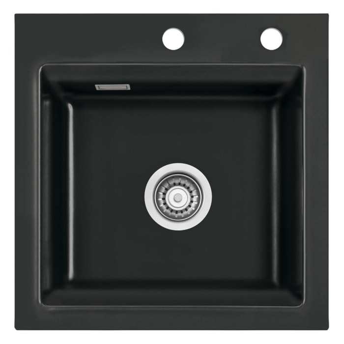 Systemceram Keradomo Kara 51 Einbauspüle mit Excenterbetätigung