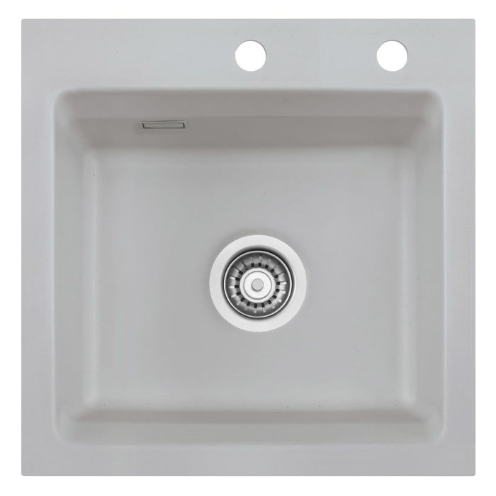 Systemceram Keradomo Kara 51 Einbauspüle mit Excenterbetätigung