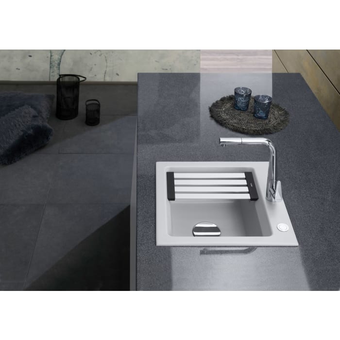 Systemceram Keradomo Kara 51 Einbauspüle mit Handbetätigung