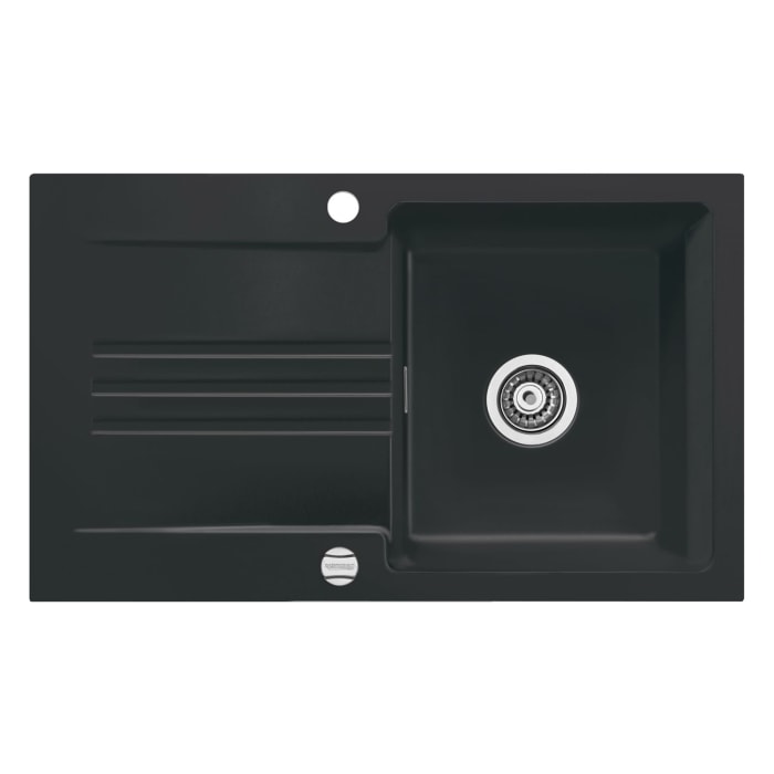 Systemceram Keradomo Kara 85 Einbauspüle mit Excenterbetätigung