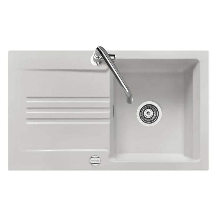 Systemceram Keradomo Kara 85 Einbauspüle mit Excenterbetätigung