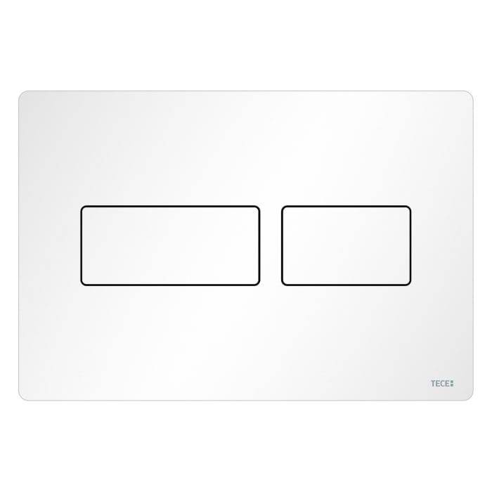 TECE TECEsolid WC-Betätigungsplatte für Zweimengentechnik