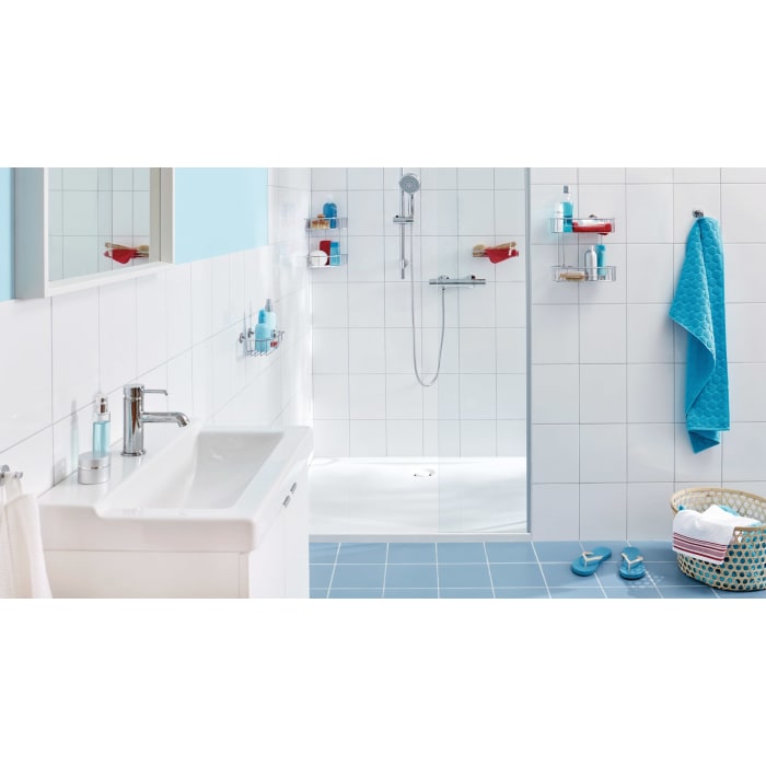 tesa BAATH+ Eck-Duschkorb