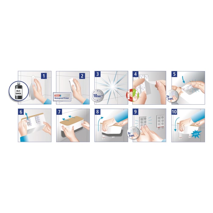 tesa Baboo Aufbewahrungsbox M mit Bambus-Deckel