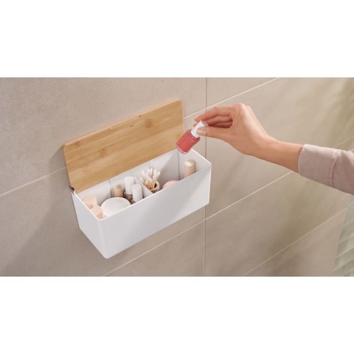 tesa Baboo Aufbewahrungsbox S mit Bambus-Deckel