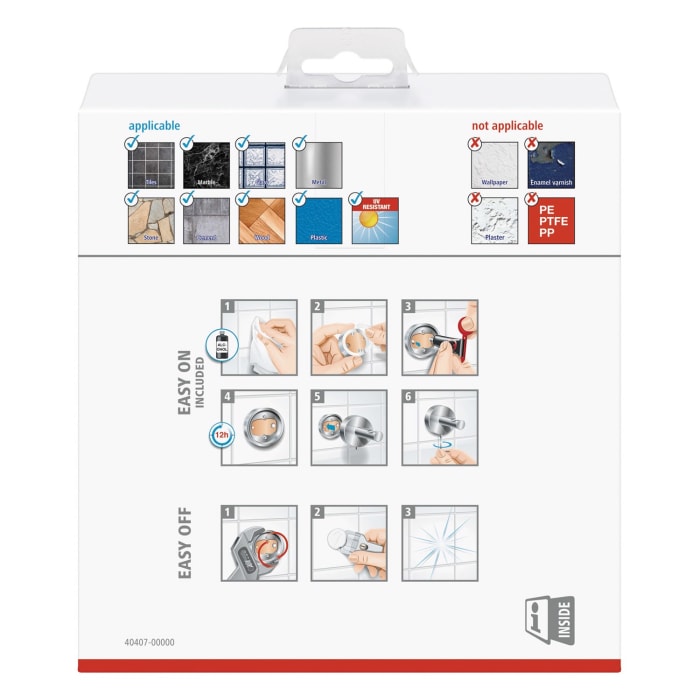 tesa DELUXXE Handtuchring offen