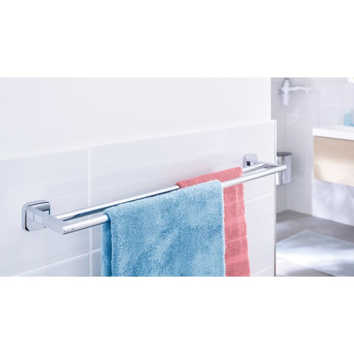 tesa ELEGAANT Doppel-Badetuchhalter 63 cm