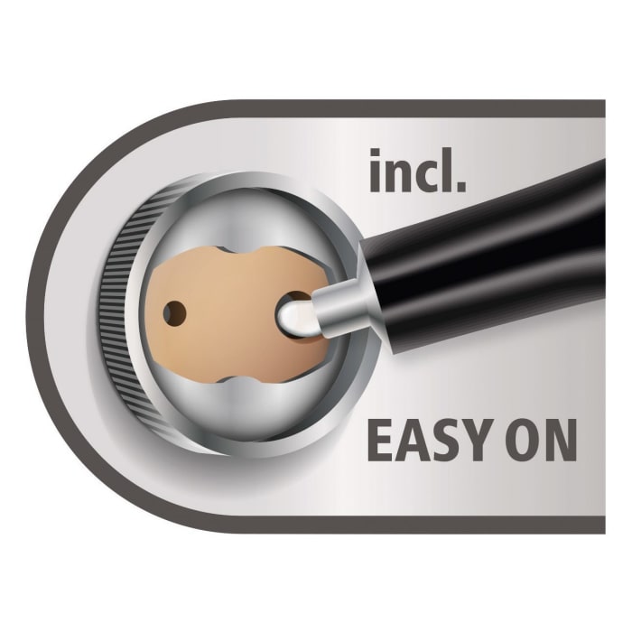 tesa EXXCELLENT Toilettenpapierhalter mit Deckel