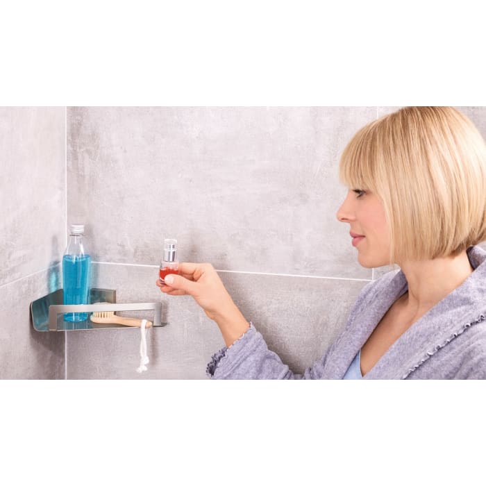 tesa EXXCLUSIV Eck-Duschablage