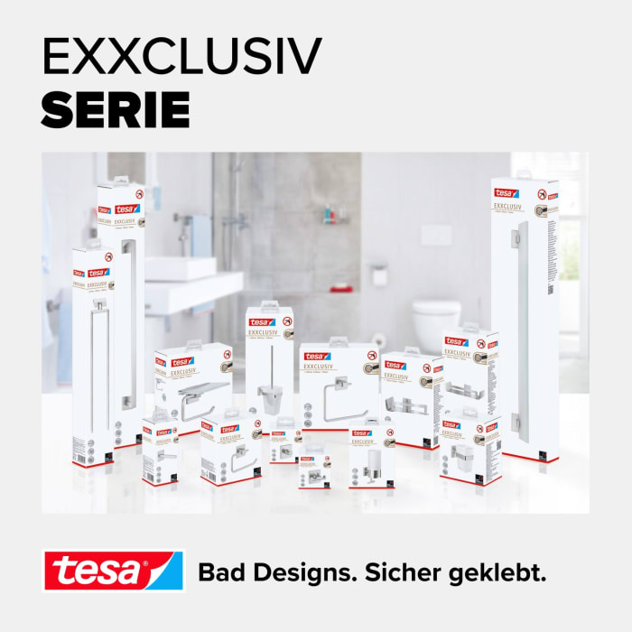 tesa EXXCLUSIV Eck-Duschablage