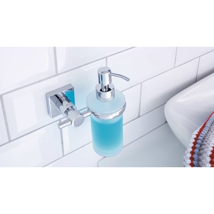 tesa HUKK Seifenspender mit Wandhalterung