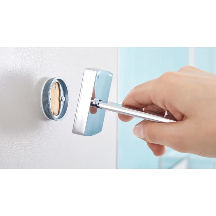 tesa KLAAM Toilettenpapierhalter mit Deckel