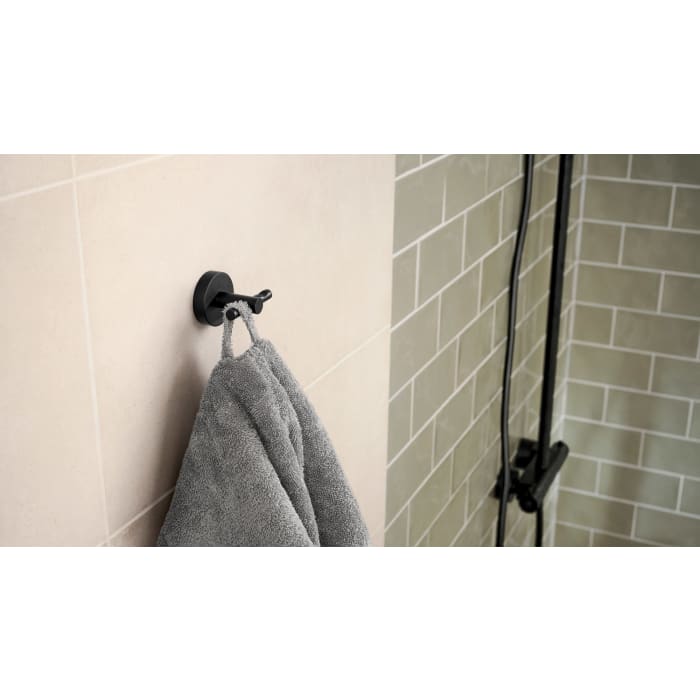 tesa MOON BLACK Handtuchhaken