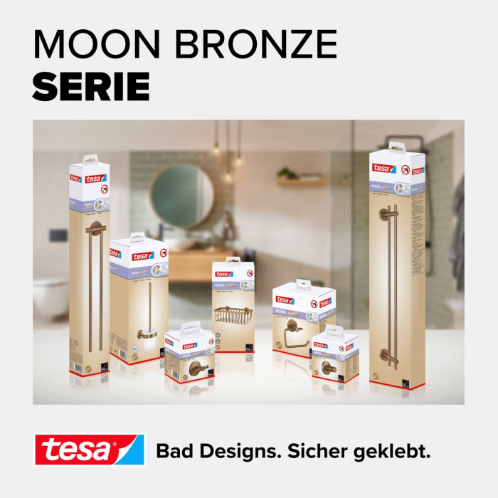 tesa MOON BRONZE Handtuchhaken