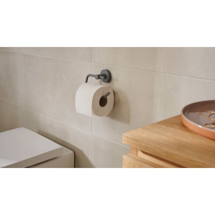 tesa MOON GREY Toilettenpapierhalter ohne Deckel