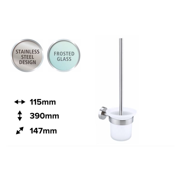 tesa MOON WC-Bürstengarnitur