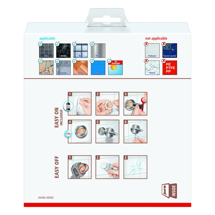 tesa NOOBLESSE Handtuchring offen