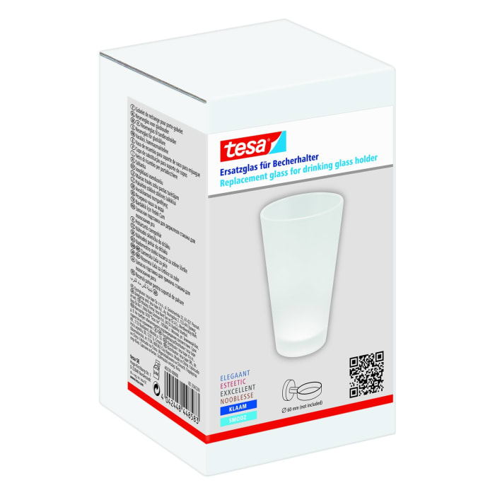 tesa Ersatzbecher für Zahnputzbecherhalter