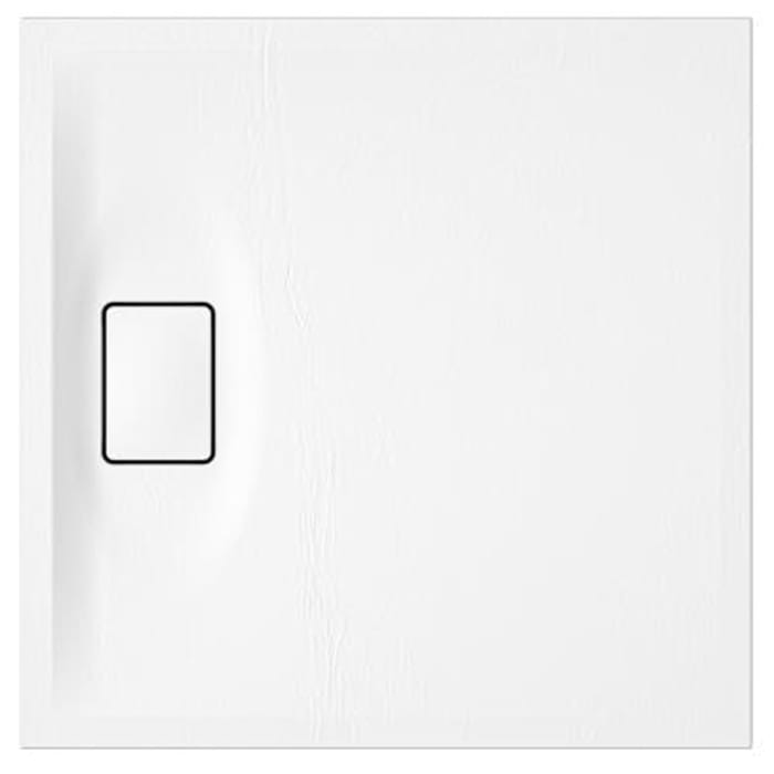 Treos Serie 795 Mineralguss Duschtasse Struktur Oberfläche 100 x 100 cm