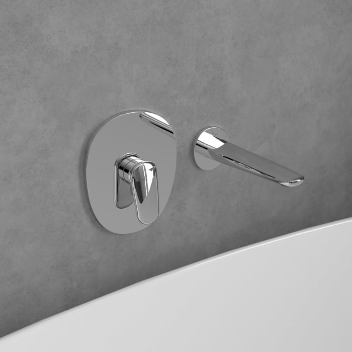 Villeroy & Boch Antao Badewannenauslauf für Wandmontage