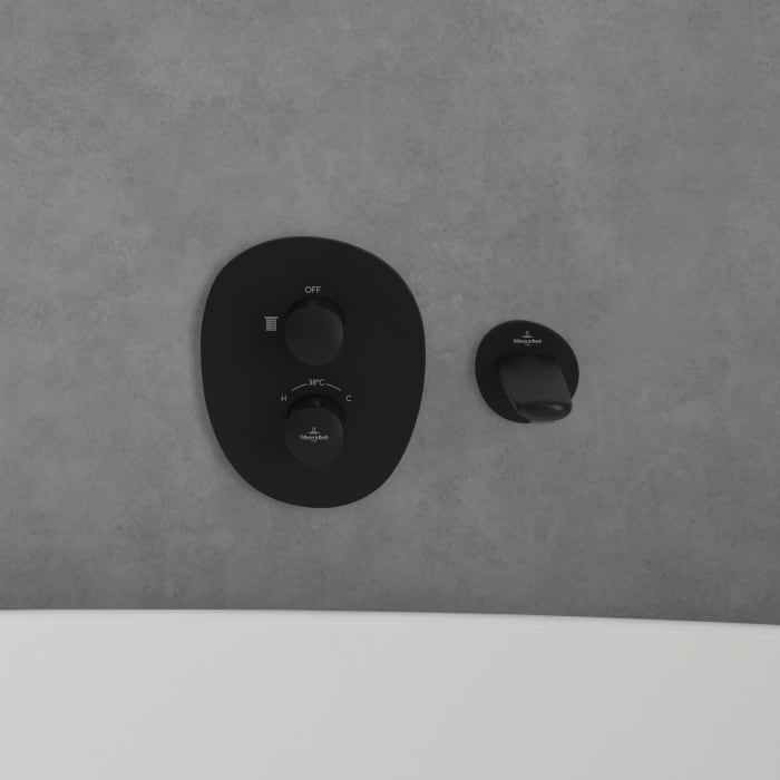 Villeroy & Boch Antao Unterputz-Thermostat mit Einwege-Mengenregulierung