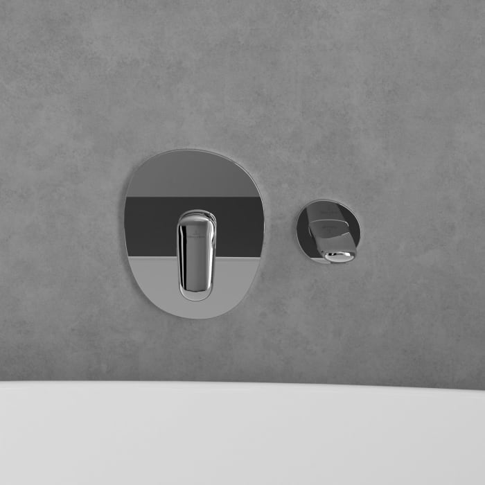 Villeroy & Boch Antao Badewannenauslauf für Wandmontage