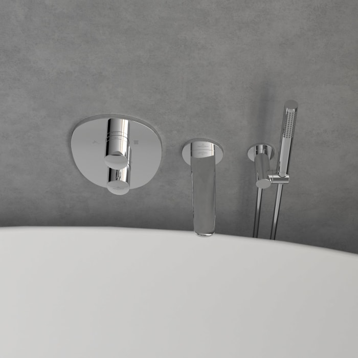 Villeroy & Boch Antao Unterputz-Thermostat mit Zweiwege-Mengenregulierung