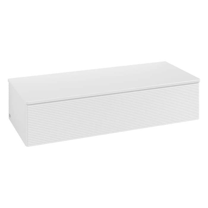 Villeroy & Boch Antao Sideboard 120 x 50 cm, 1 Auszug, Front mit Struktur, mit LED-Licht