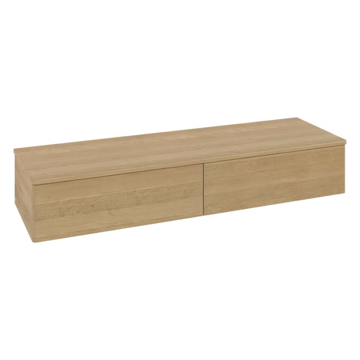 Villeroy & Boch Antao Sideboard 160 x 50 cm, 2 Auszüge, Fronten ohne Struktur, mit LED-Licht