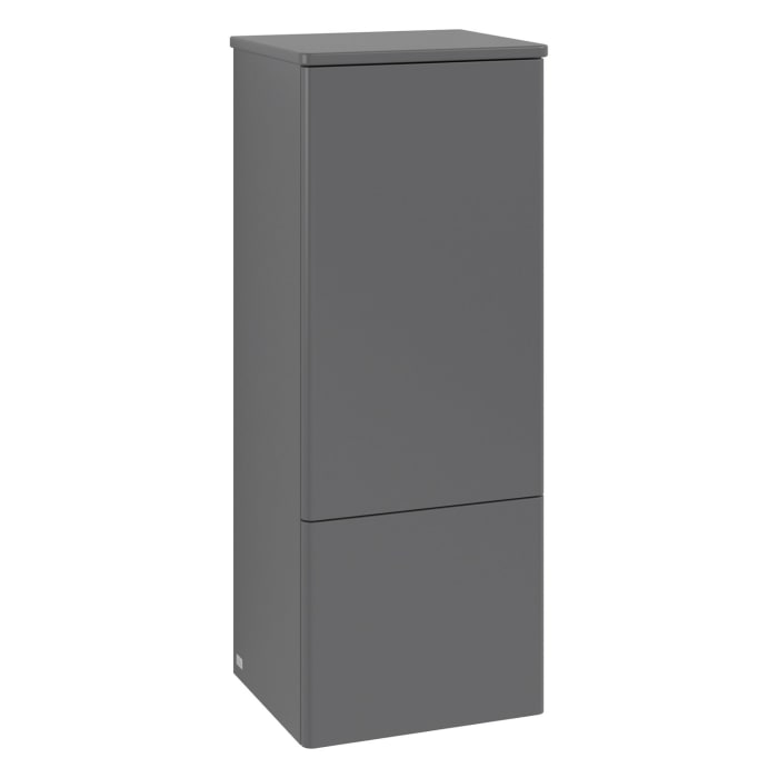 Villeroy & Boch Antao Mittelschrank 41,4 x 103,9 cm, 1 Tür links, Fronten ohne Struktur, mit LED-Licht