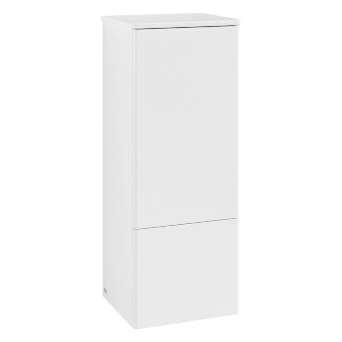 Villeroy & Boch Antao Mittelschrank 41,4 x 103,9 cm, 1 Tür links, Fronten ohne Struktur, mit LED-Licht