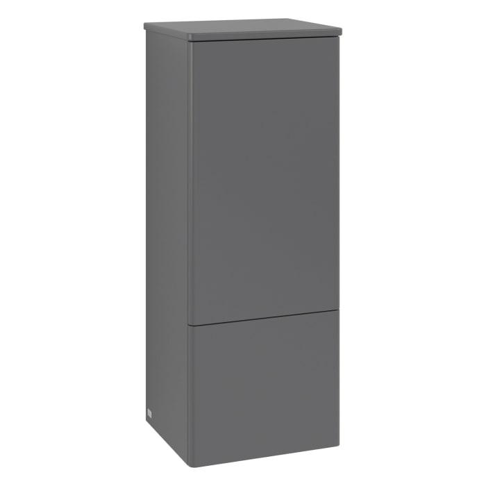 Villeroy & Boch Antao Mittelschrank 41,4 x 103,9 cm, 1 Tür rechts, Fronten ohne Struktur, mit LED-Licht