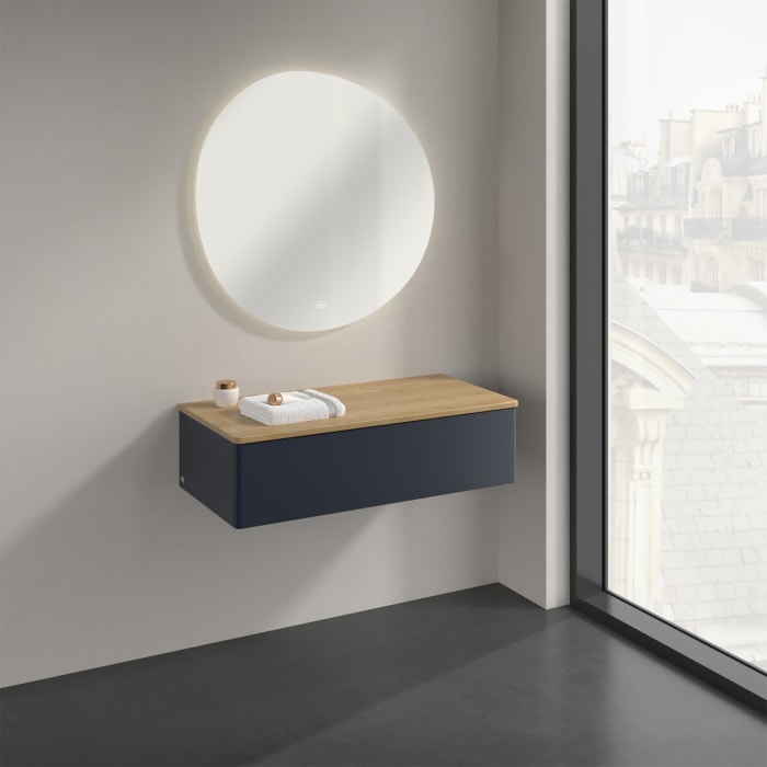 Villeroy & Boch Antao Sideboard 100 x 50 cm, 1 Auszug, Front ohne Struktur