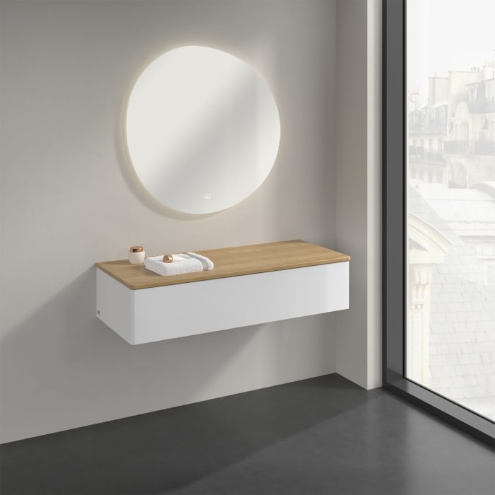 Villeroy & Boch Antao Sideboard 120 x 50 cm, 1 Auszug, Front ohne Struktur