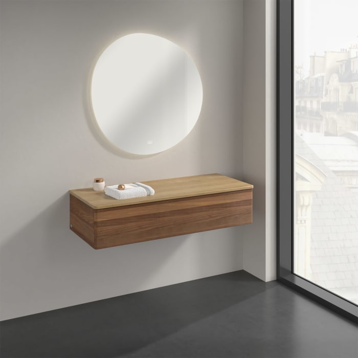 Villeroy & Boch Antao Sideboard 120 x 50 cm, 1 Auszug, Front ohne Struktur