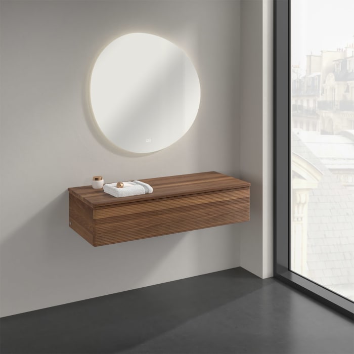 Villeroy & Boch Antao Sideboard 120 x 50 cm, 1 Auszug, Front mit Struktur