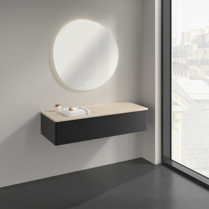 Villeroy & Boch Antao Sideboard 120 x 50 cm, 1 Auszug, Front mit Struktur