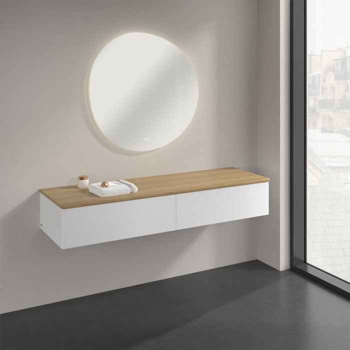 Villeroy & Boch Antao Sideboard 160 x 50 cm, 2 Auszüge, Front ohne Struktur