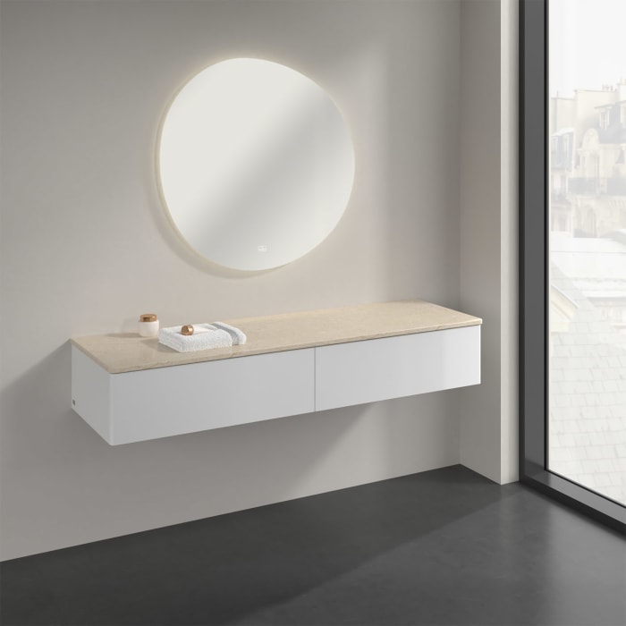 Villeroy & Boch Antao Sideboard 160 x 50 cm, 2 Auszüge, Front ohne Struktur