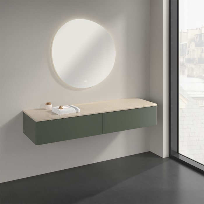 Villeroy & Boch Antao Sideboard 160 x 50 cm, 2 Auszüge, Front ohne Struktur